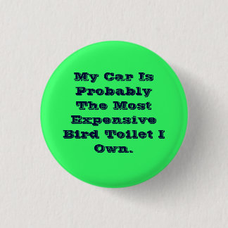 鳥の洗面所ボタン 缶バッジ