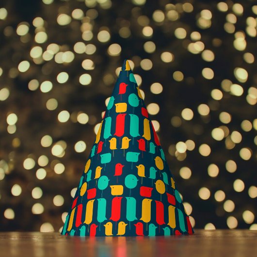 鳥の漫画 パーティーハット