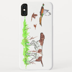 鳥の犬とキジ iPhone XS MAXケース