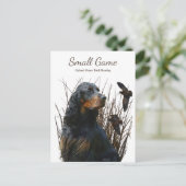 鳥の犬、高地ゲームの鳥狩り ポストカード (スタンド正面)