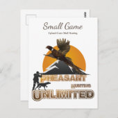 鳥の犬、高地ゲームの鳥狩り ポストカード (正面/裏面)