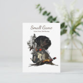 鳥の犬、高地ゲームの鳥狩り ポストカード (スタンド正面)