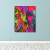 鳥の王室のファインアートキャンバス印刷 キャンバスプリント (インサイチュ (ウッドフロア))