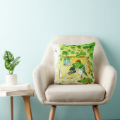 鳥の理容師 クッション (椅子)