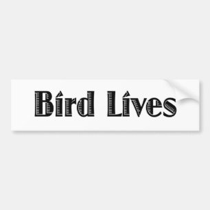鳥の生命 バンパーステッカー