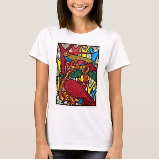 鳥の生命 Tシャツ (正面)