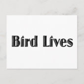 鳥の生活 ポストカード (正面)