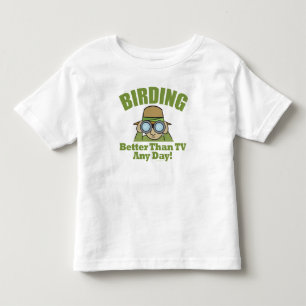 鳥の監視 トドラーTシャツ