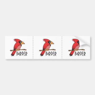 鳥の監視 バンパーステッカー