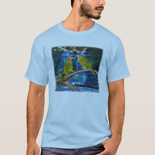 鳥の相棒のTシャツ Tシャツ (正面)