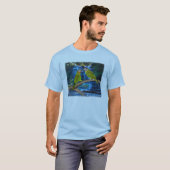 鳥の相棒のTシャツ Tシャツ (正面フル)