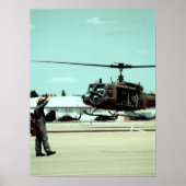 鳥の着陸 ポスター (正面)