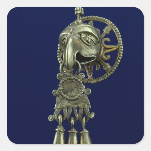 鳥の神のリッププラグ スクエアシール (正面)