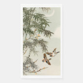 鳥の竹アジアの日本のヴィンテージ (正面)