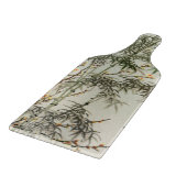 鳥の竹アジアの日本のヴィンテージ カッティングボード (角)