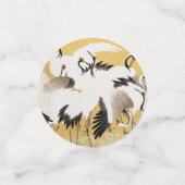 鳥の竹アジアの日本のヴィンテージ コンフェッティ (スモール正面)