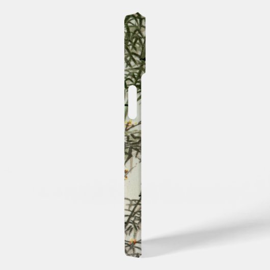 鳥の竹アジアの日本のヴィンテージ Case-Mate iPhoneケース (裏面 / 右)