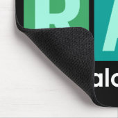 鳥の素晴らしい-声を出して読書の毎日の読書ギフト マウスパッド (コーナー)