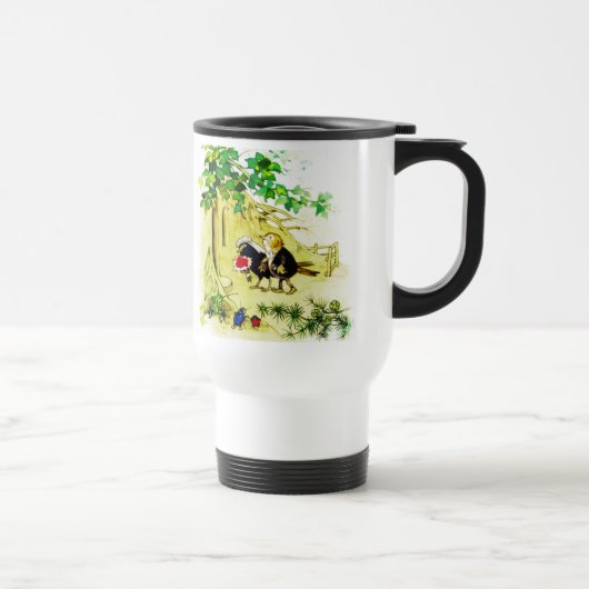 鳥の結婚式 トラベルマグ (右)