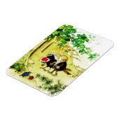 鳥の結婚式 マグネット (左側)