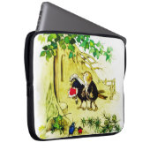 鳥の結婚式 ラップトップスリーブ (正面右)