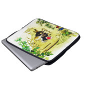 鳥の結婚式 ラップトップスリーブ (正面下部)