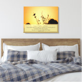 『鳥の絵』 キャンバスプリント (インサイチュ (寝室))