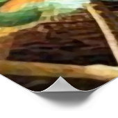 鳥の緑 ポスター (角)