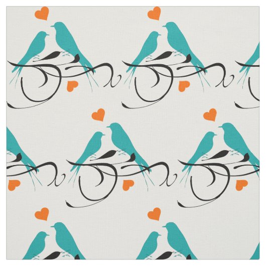 鳥の織物 ファブリック (見本)
