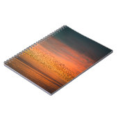 鳥の美しい夕日 ノートブック (左側)