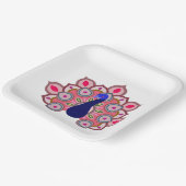 鳥の美しい紙プレート ペーパープレート (傾斜あり)