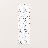 鳥の群れの白黒の写真 名刺 (内部フラット)