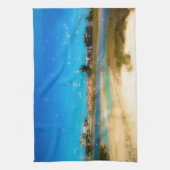 鳥の群れ キッチンタオル (縦)