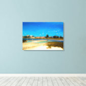 鳥の群れ キャンバスプリント (インサイチュ (ウッドフロア))