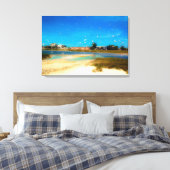 鳥の群れ キャンバスプリント (インサイチュ (寝室))