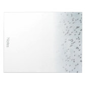 鳥の群れ ノートパッド (正面)