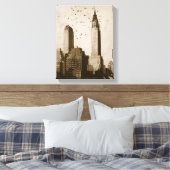 鳥の群飛んでいるれ キャンバスプリント (インサイチュ (寝室))