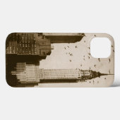 鳥の群飛んでいるれ Case-Mate iPhoneケース (裏面 (横))