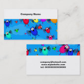 鳥の群 名刺 (正面/裏面)