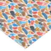 鳥の羽のある明るいパターン テーブルクロス (アングル)