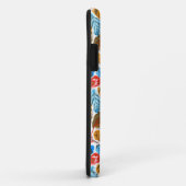 鳥の羽のある明るいパターン Case-Mate iPhoneケース (裏面/右)