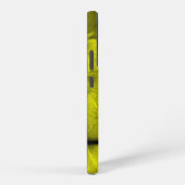 鳥の羽の黄色い模様 SAMSUNG GALAXYケース (右側面)