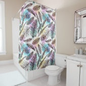 鳥の羽 シャワーカーテン (インサイチュ)