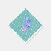 鳥の羽 スタンダードカクテルナプキン (角)