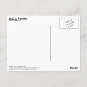 鳥の羽 ポストカード (裏面)