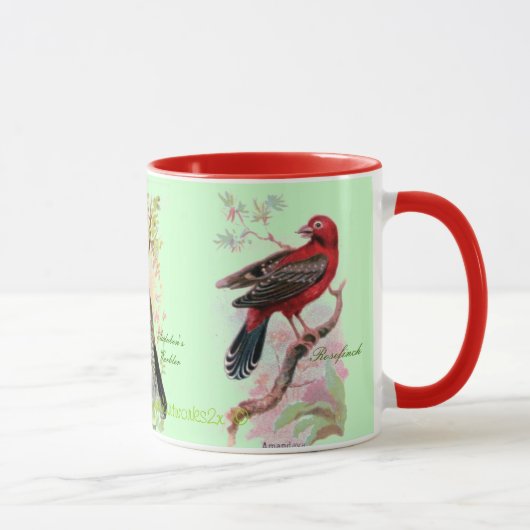 鳥の羽 マグカップ (右)