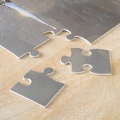 鳥の芝生の氷柱オーナメント冬の嵐 ジグソーパズル (側面)