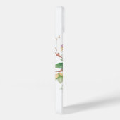 鳥の花水色 Case-Mate iPhoneケース (裏面 / 右)