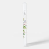 鳥の花水色 Case-Mate iPhoneケース (裏面 / 左)