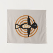 鳥の芸術を模倣する タペストリー (正面(横))